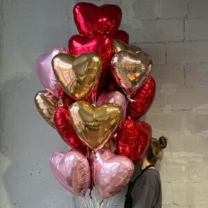 Большой сет из 21 сердца